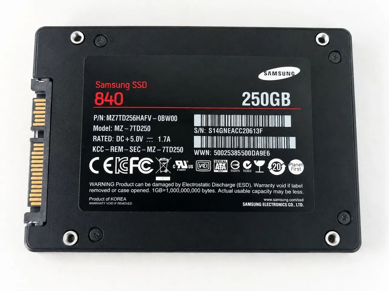 SSD Samsung 250Gb