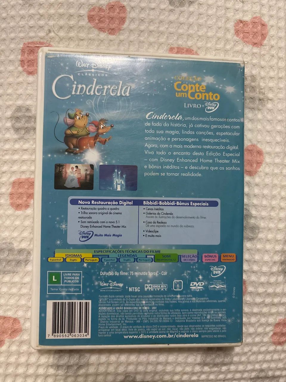 dvd cinderela - clássico - Foto 2