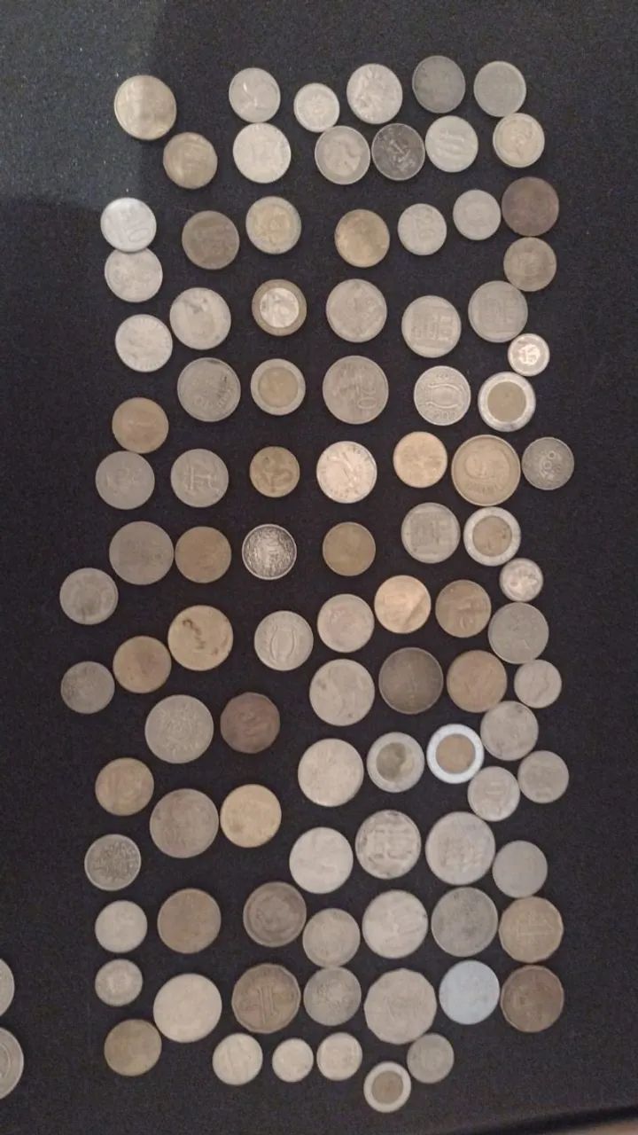 Moedas antigas para colecionadores