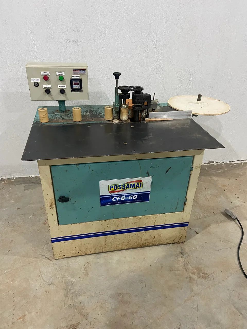 coladeira de bordas manual Possamai, modelo CFB-60  2.500$ - Foto 5