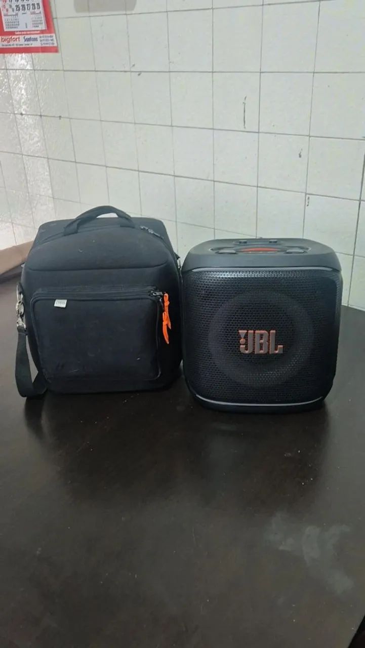 Jbl Caixa De Som Partybox Encore 2 Com Microfone Jbl Preto - Foto 3