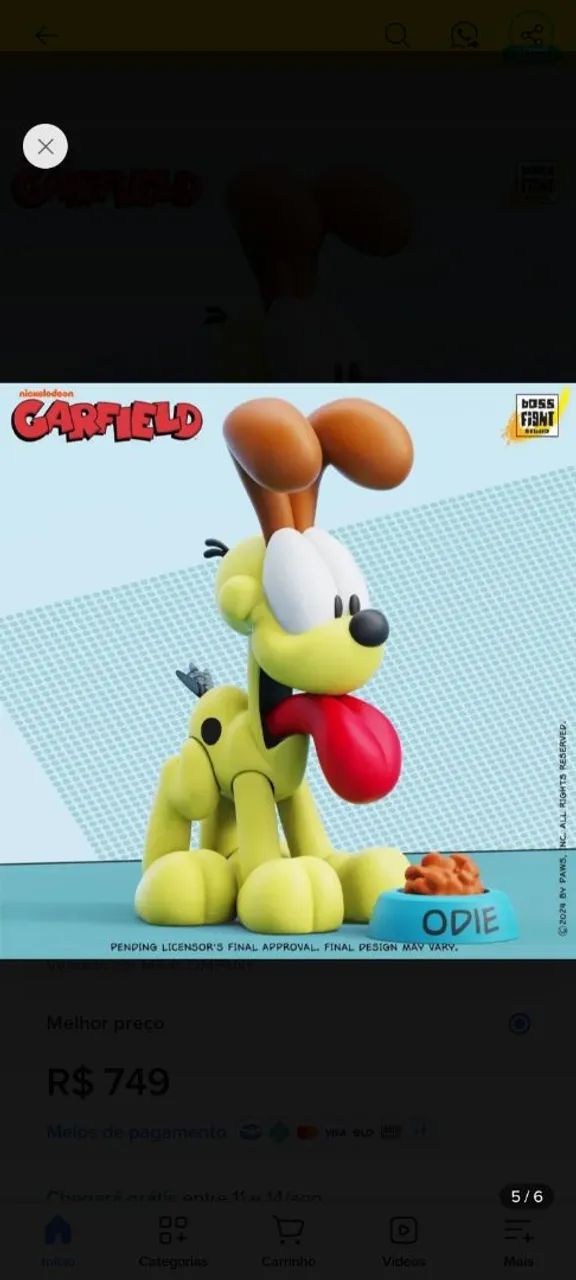 Garfield para colecionadores  - Foto 2