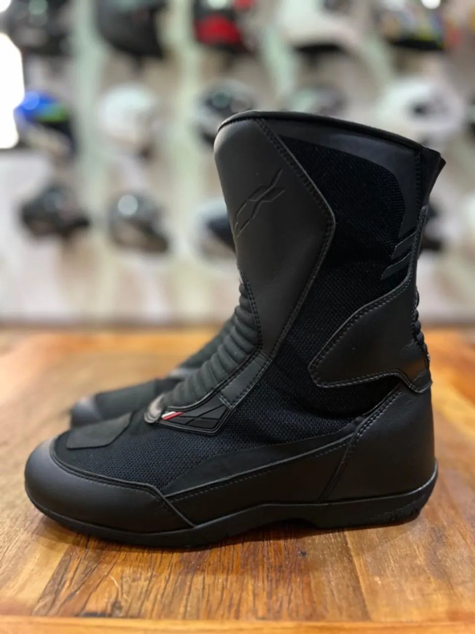 tdfブラック36 Bota Para Moto Tcx Big Trail Ventilada Zephyr Preta - Peças para
