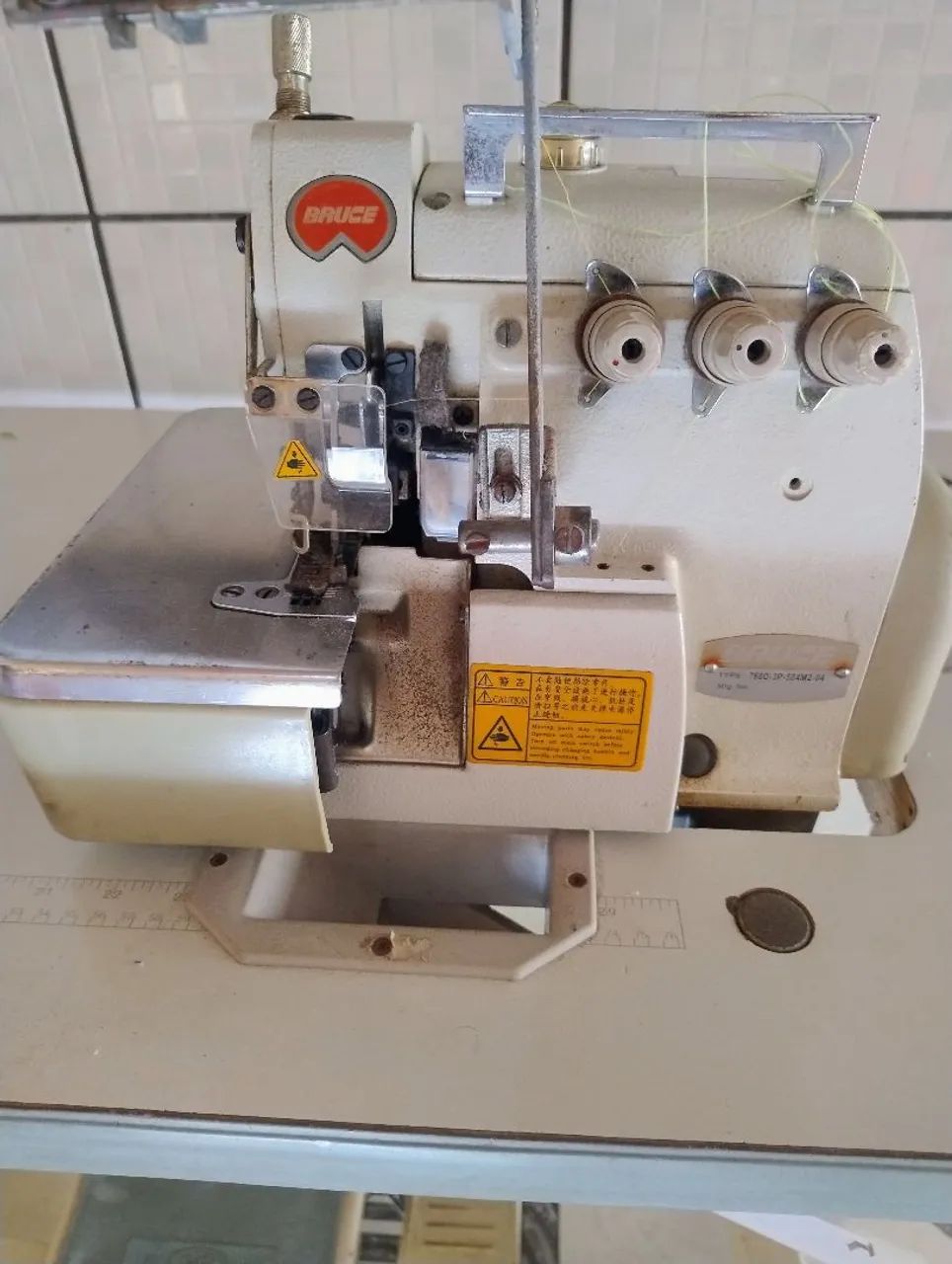 Máquina overloque industrial Bruce direct drive  - Foto 4