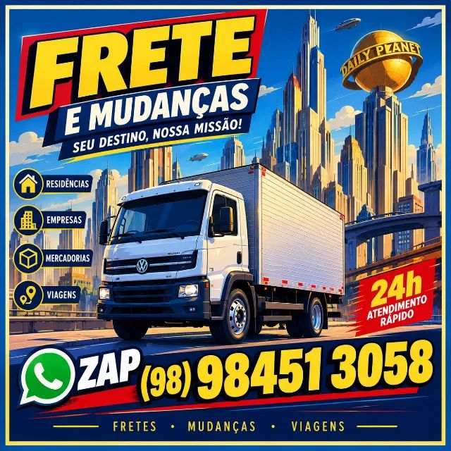 Frete e Mudanças com Compromisso e Organização 