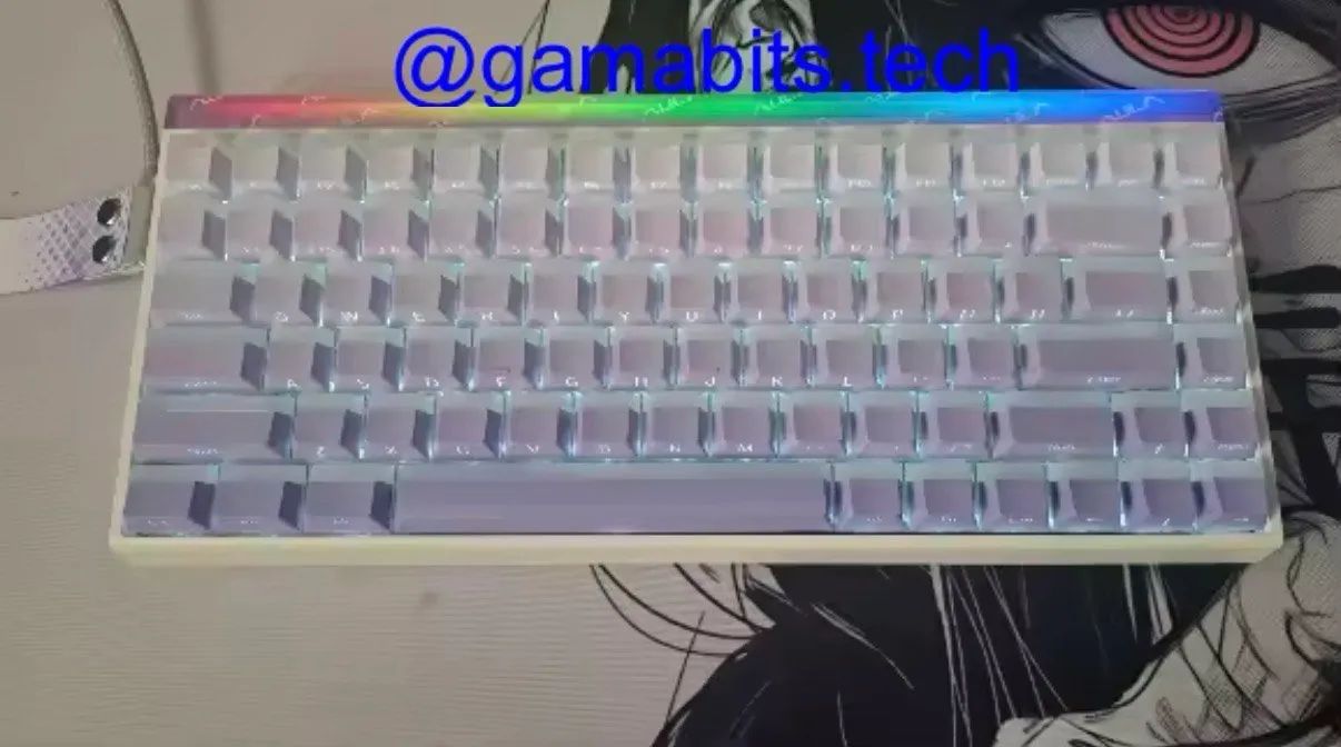 AULA HERO 84HE Hall Effect White Purple Gradient - Foto 4
