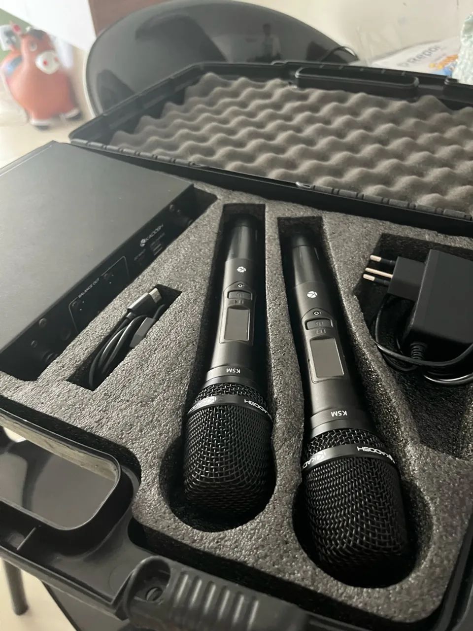 MICROFONE KADOSH K502M - 2 MICROFONES COMPLETO