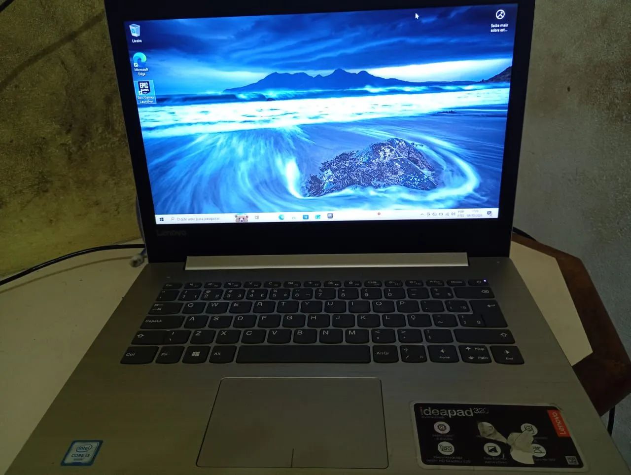 Notebook idealpad 320 i3 (leia a descrição)