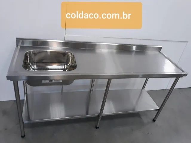 mesa em inox sob medida  - Foto 4