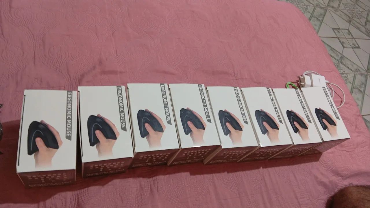 Mouse ergonômico recarregável - Foto 2