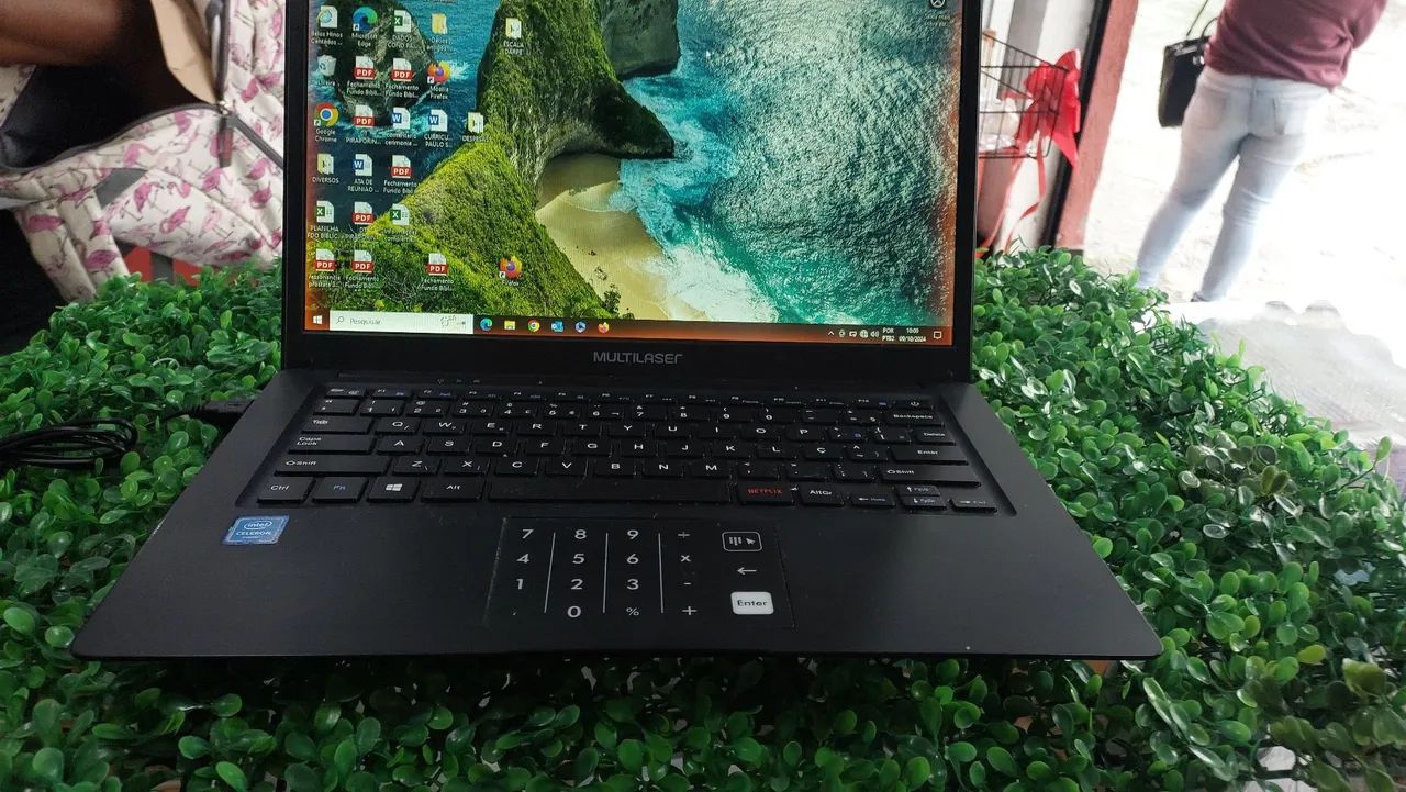 Notbook Legacy Multlaser  Intel Celeron 4 GB eMMC 14 LCD Windows 10  - Foto 2