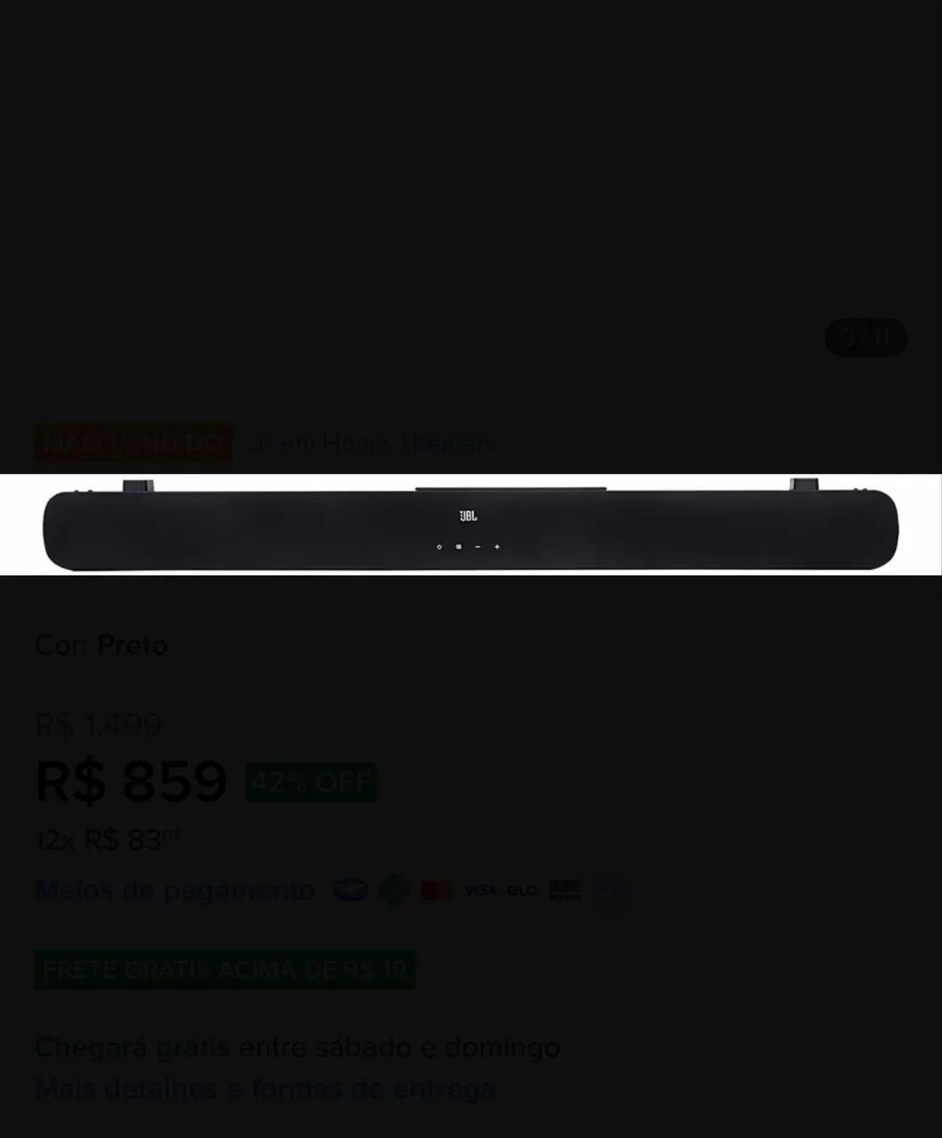 Home teather JBL Bluetooth  - Foto 3