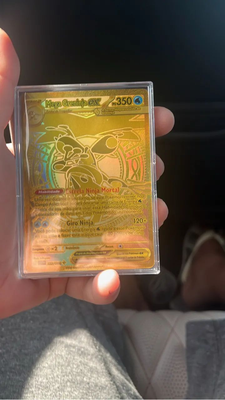 Mega greninja dourado  - Foto 3