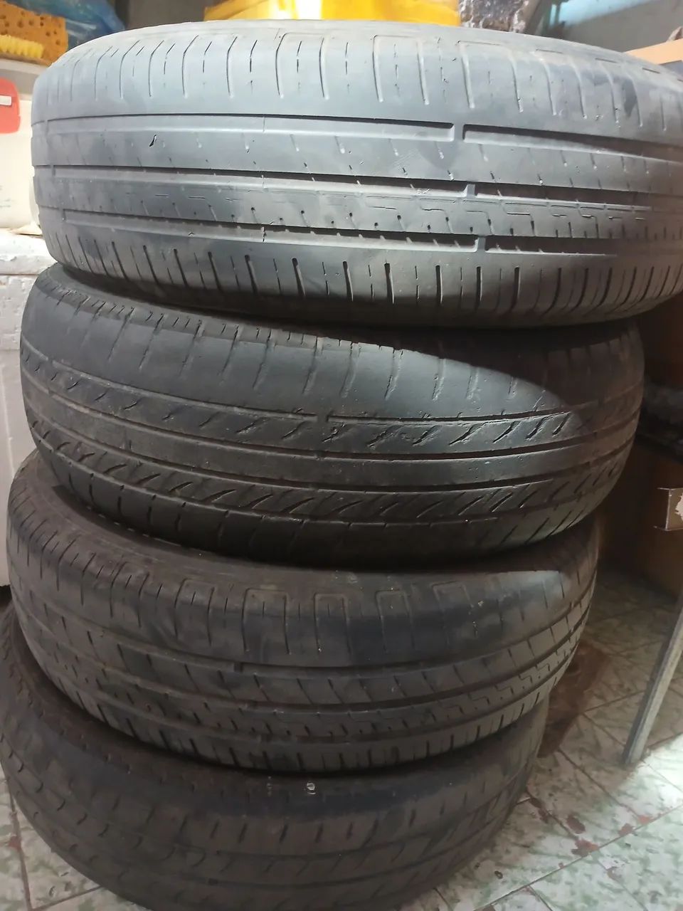 Pneu para carro, os 4 pneus - Foto 4