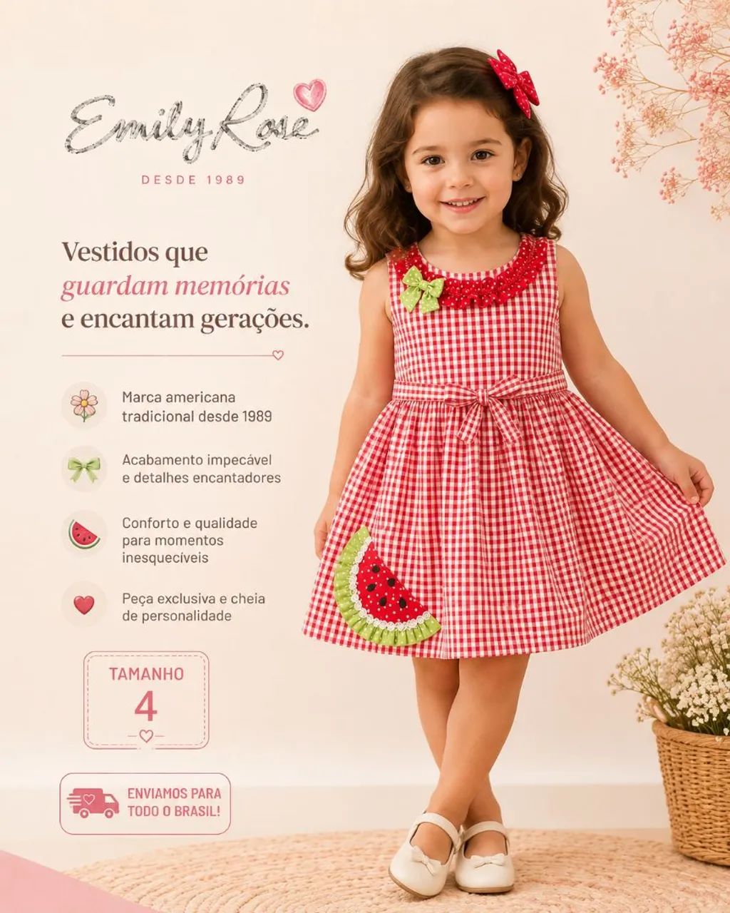 ? VESTIDO EMILY ROSE ORIGINAL | R$ 159 - Foto 3