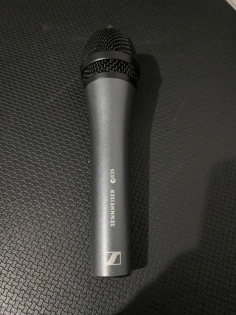 Microfone Sennheiser e-835 usado 