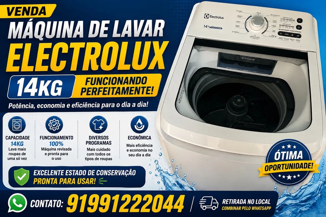 Máquina de lavar eletrolux  - Foto 3