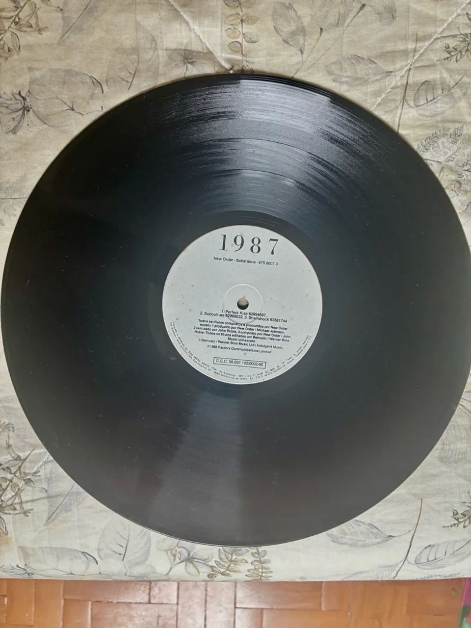 New Order LP vinil - Substance - Foto 3