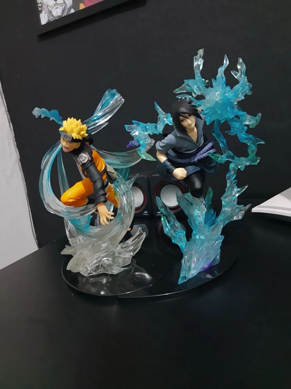 Naruto e Sasuke Bandai Figurarts Zero