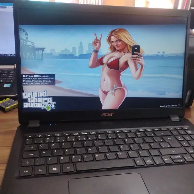 Notebook acer aspire ryzen 3 com video integrado (rapido)