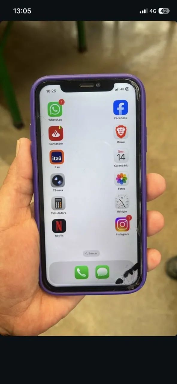 iPhone 11 tela quebrada  - Foto 4