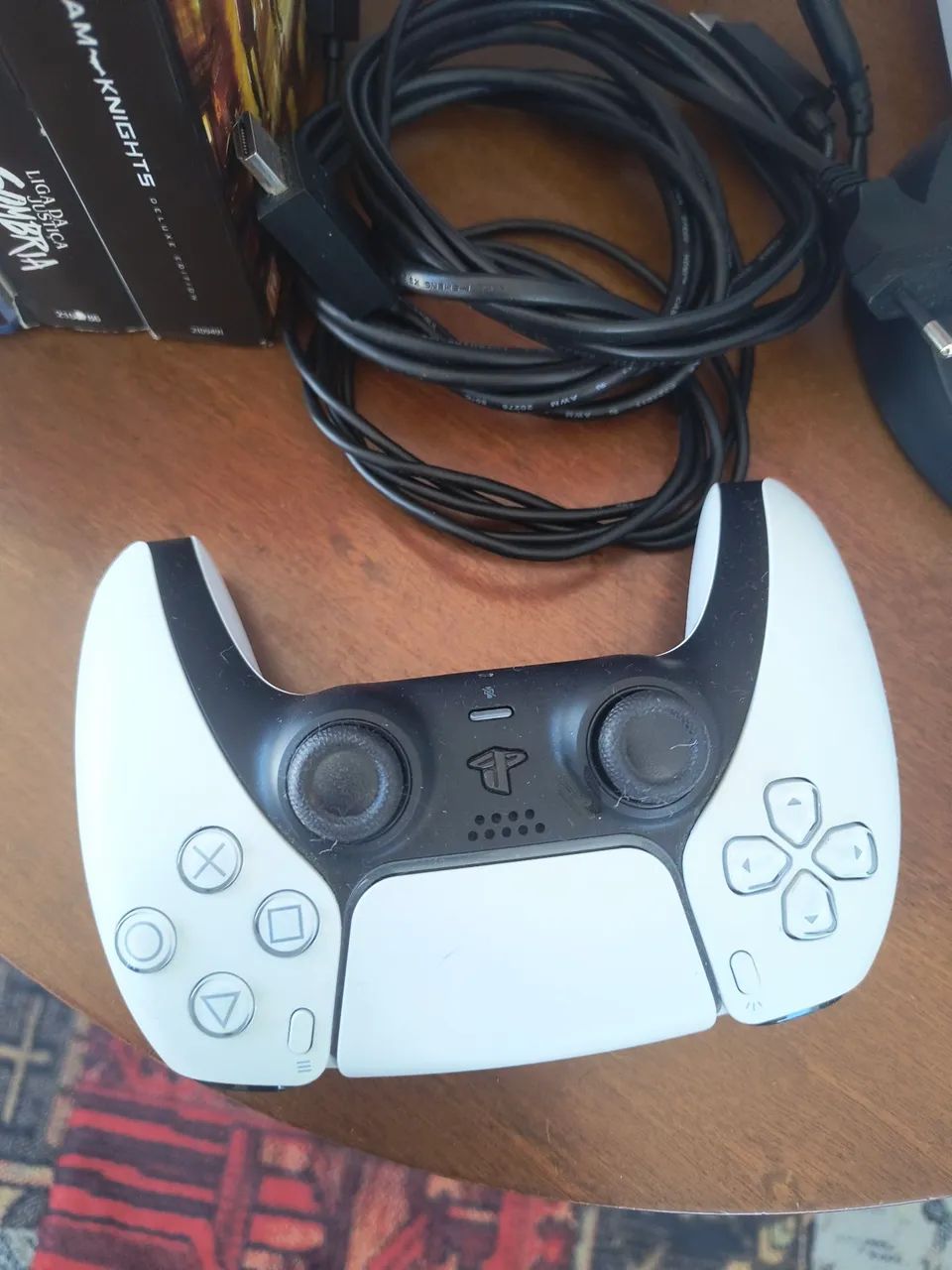 PS5 mídia digital, 1 controle, jogos e caixa. - Foto 4