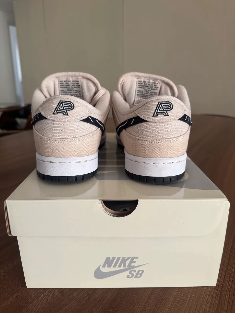 Nike SB Dunk Low Albino & Preto 41 - Foto 5