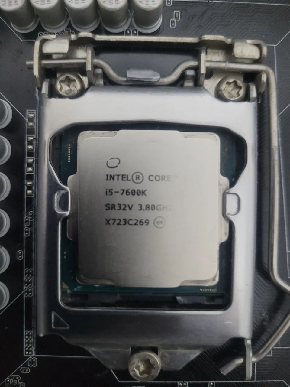 KIT Processador Intel i5-7600K + Placa mãe Asus B150M-C - Foto 4