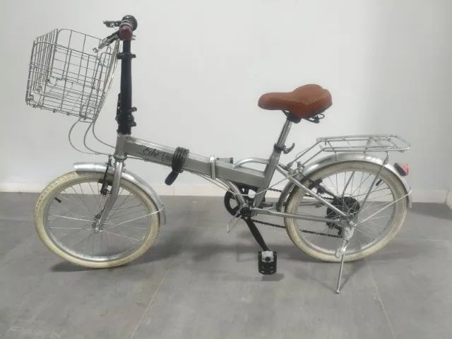  Bicicleta Dobrável Fenix Silver Echo Vintage