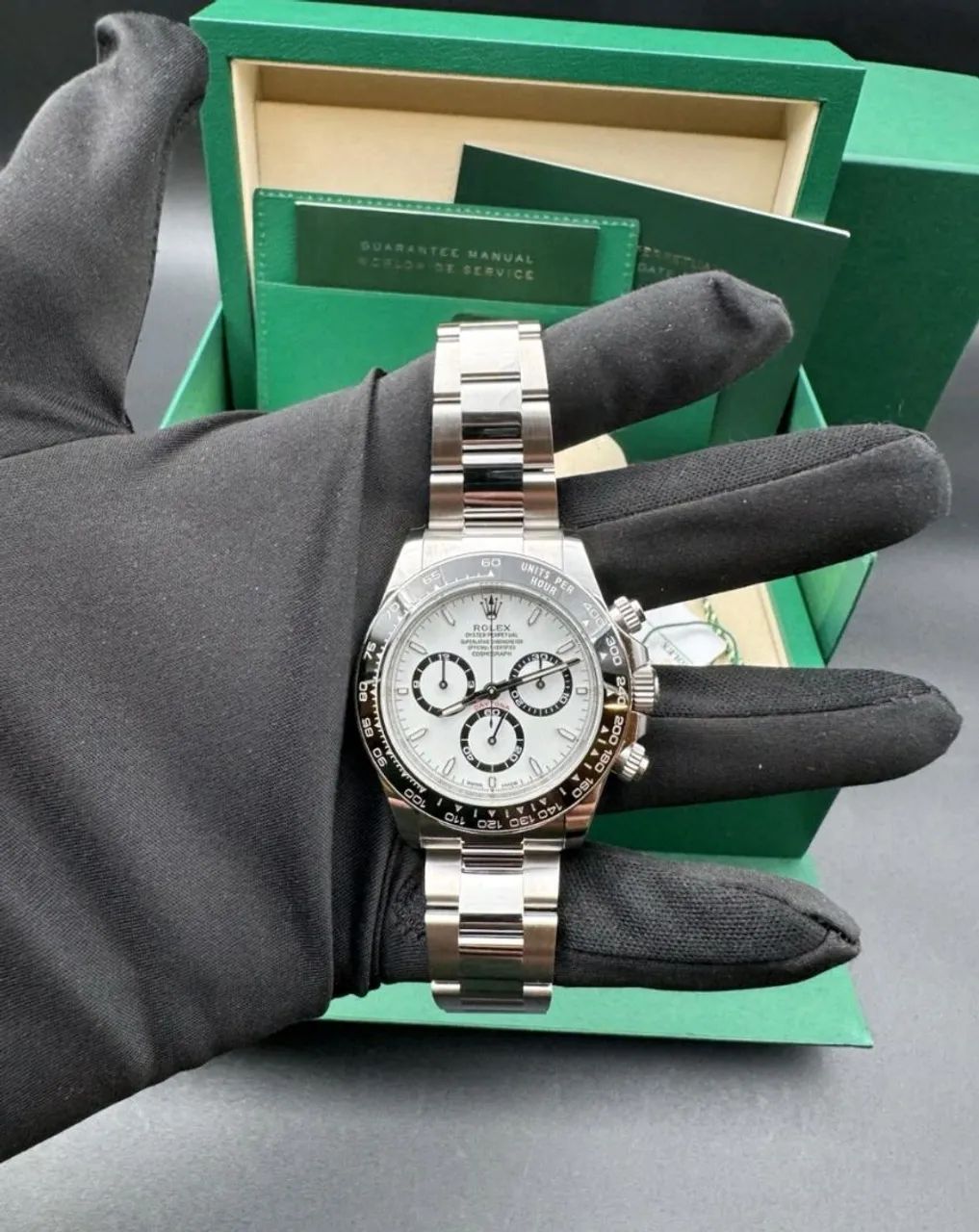 Relógio Rolex Daytona 126500LN Panda Original 2025 Completo