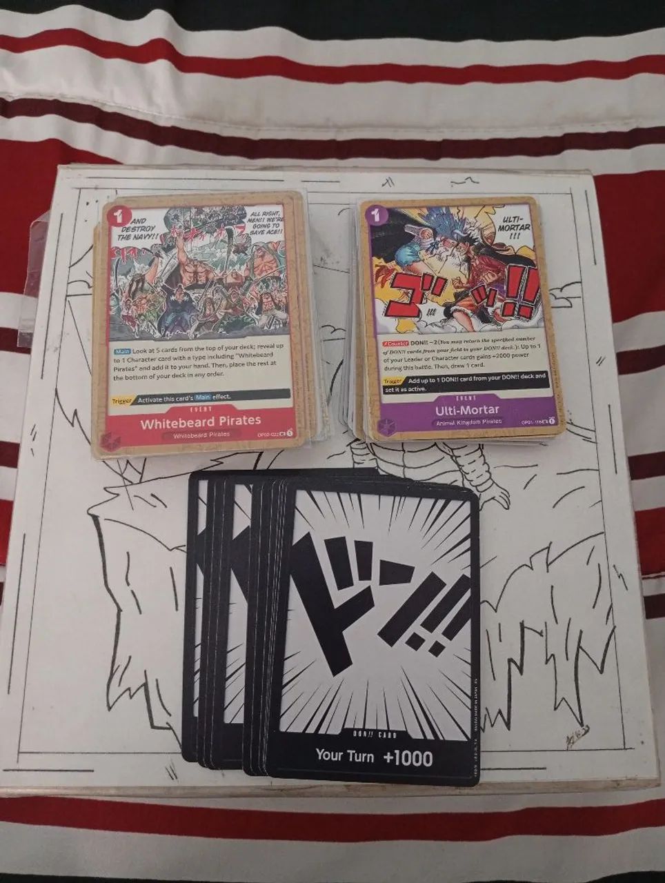 Cartas avulsas One Piece TCG
