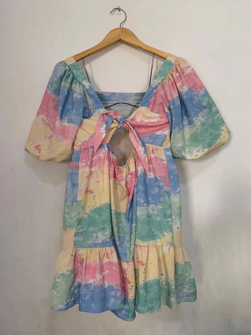 Vestido feminino estampado G desapego  - Foto 2