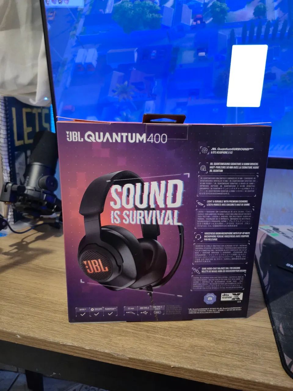Headset JBL quantum 400 - Foto 2