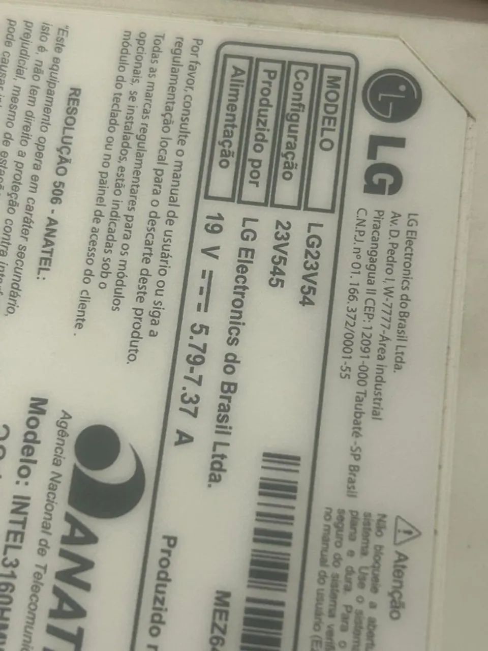 Computador ? LG 