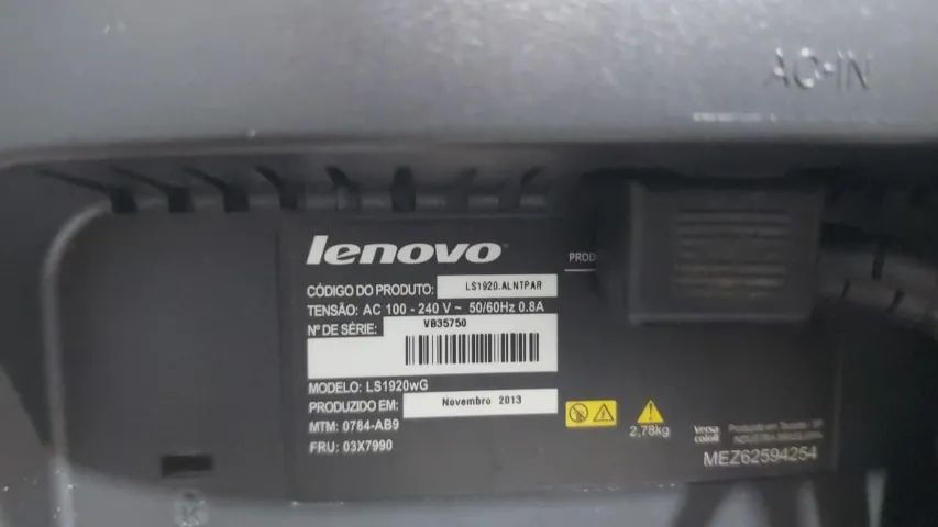 Monitor 18.5 Polegadas LENOVO - Foto 2