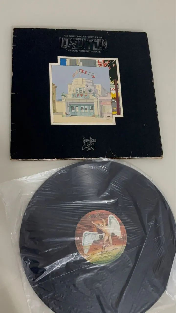 LP Disco de Vinil Duplo Led Zeppelin - The Song Remains The Same - Foto 2