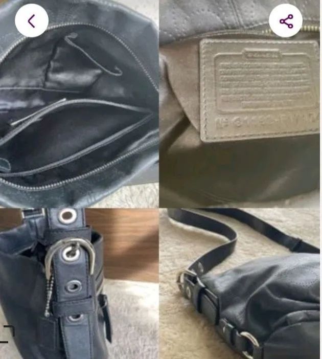Bolsa coach preta original comprada no Japão com nf  - Foto 4