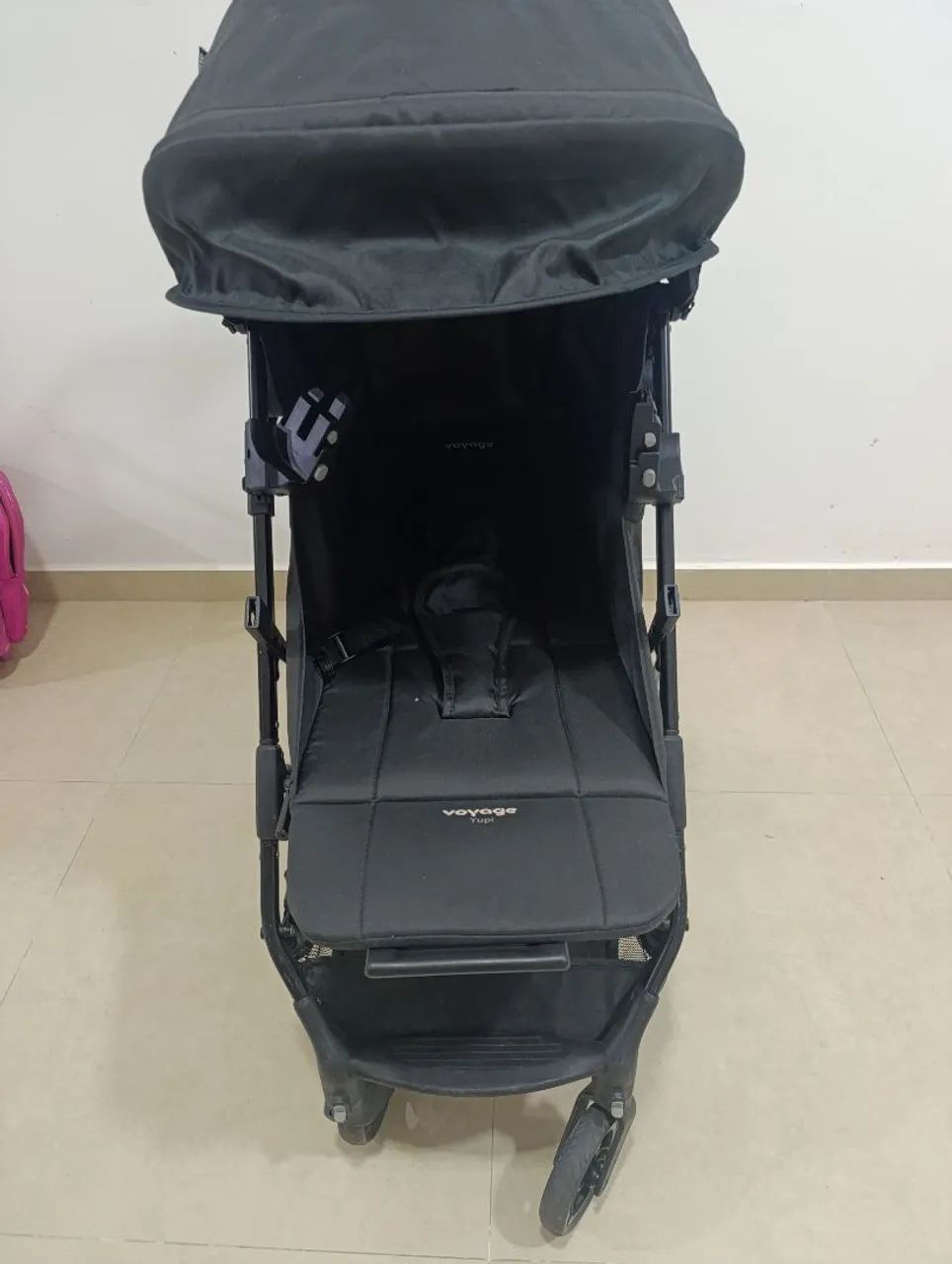 Carrinho de bebê, estilo mala. Acompanha bebê conforto. - Foto 5