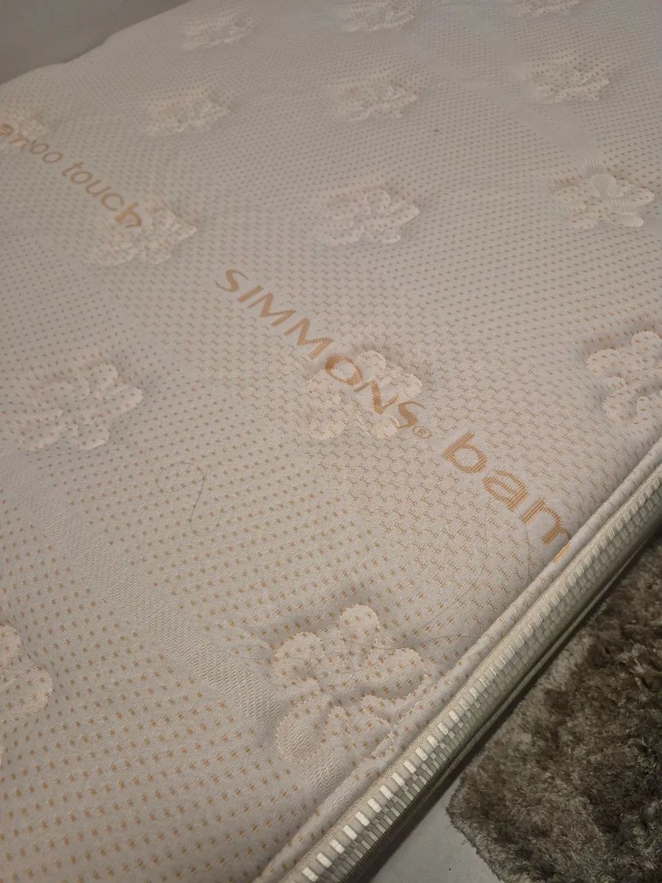 Cama box com baú e colchão/ solteiro - Foto 3