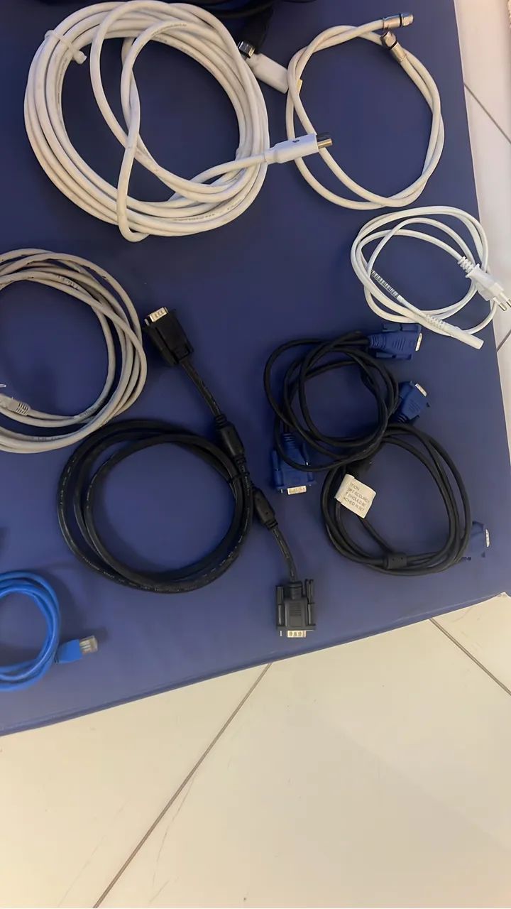 Cabos Variados Para PC, Monitor, Internet E Eletrônicos - Foto 4
