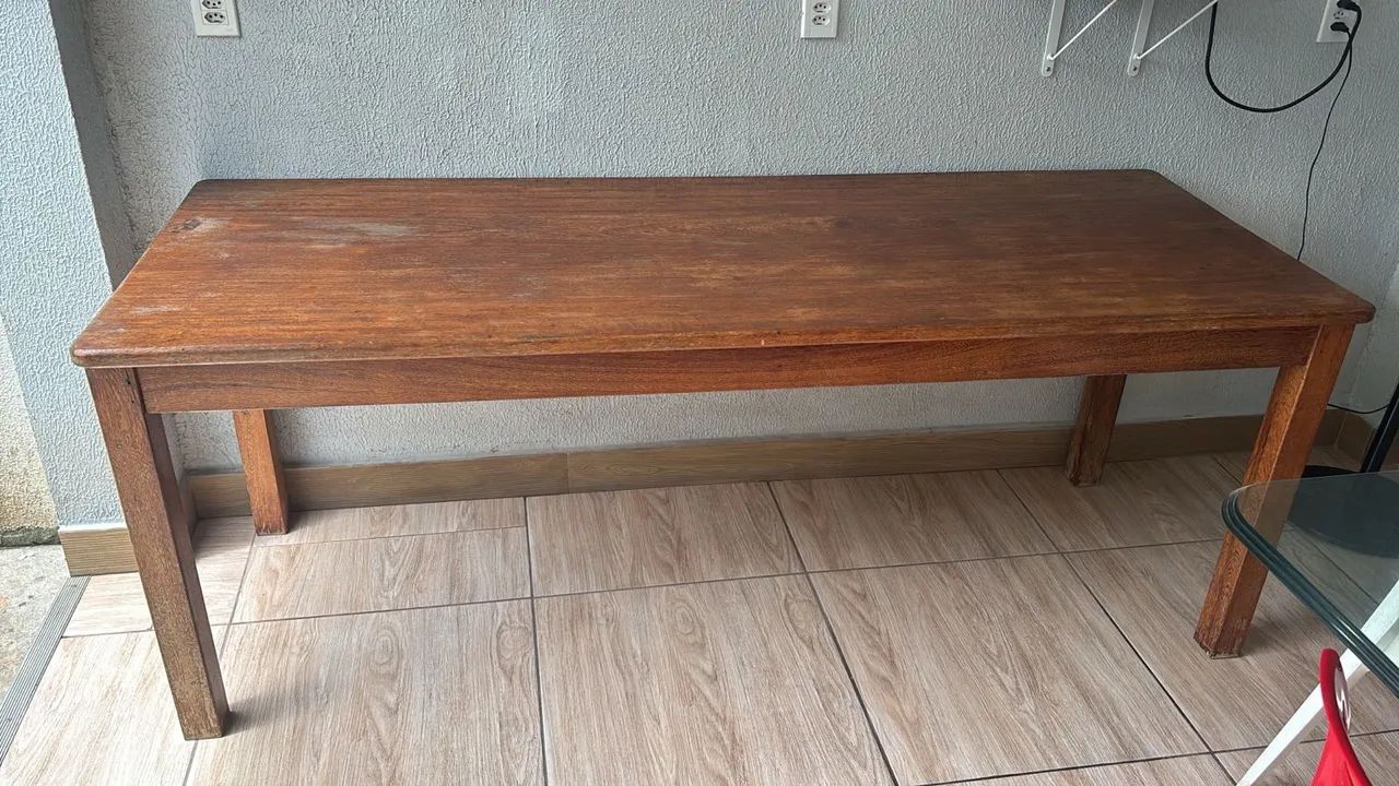 OPORTUNIDADE, mesa de ANGELIM maciça! - Foto 2