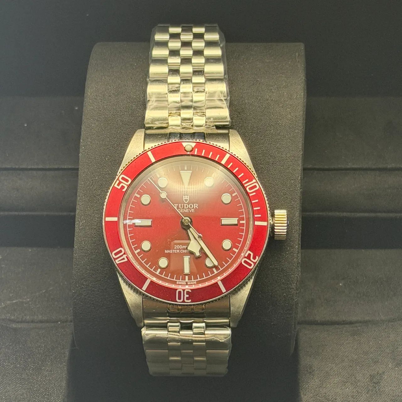 Tudor Black Bay Red 41mm Automático Premium AAA+ Safira