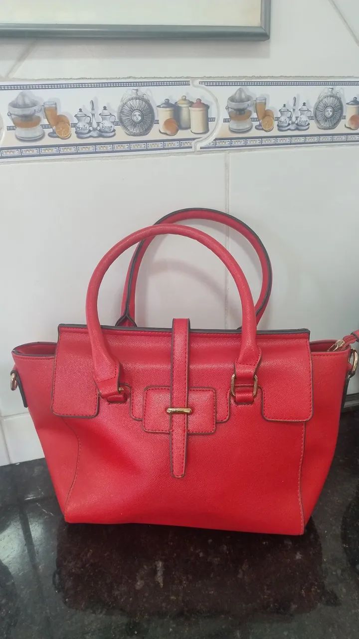 Bolsa vermelha  - Foto 2
