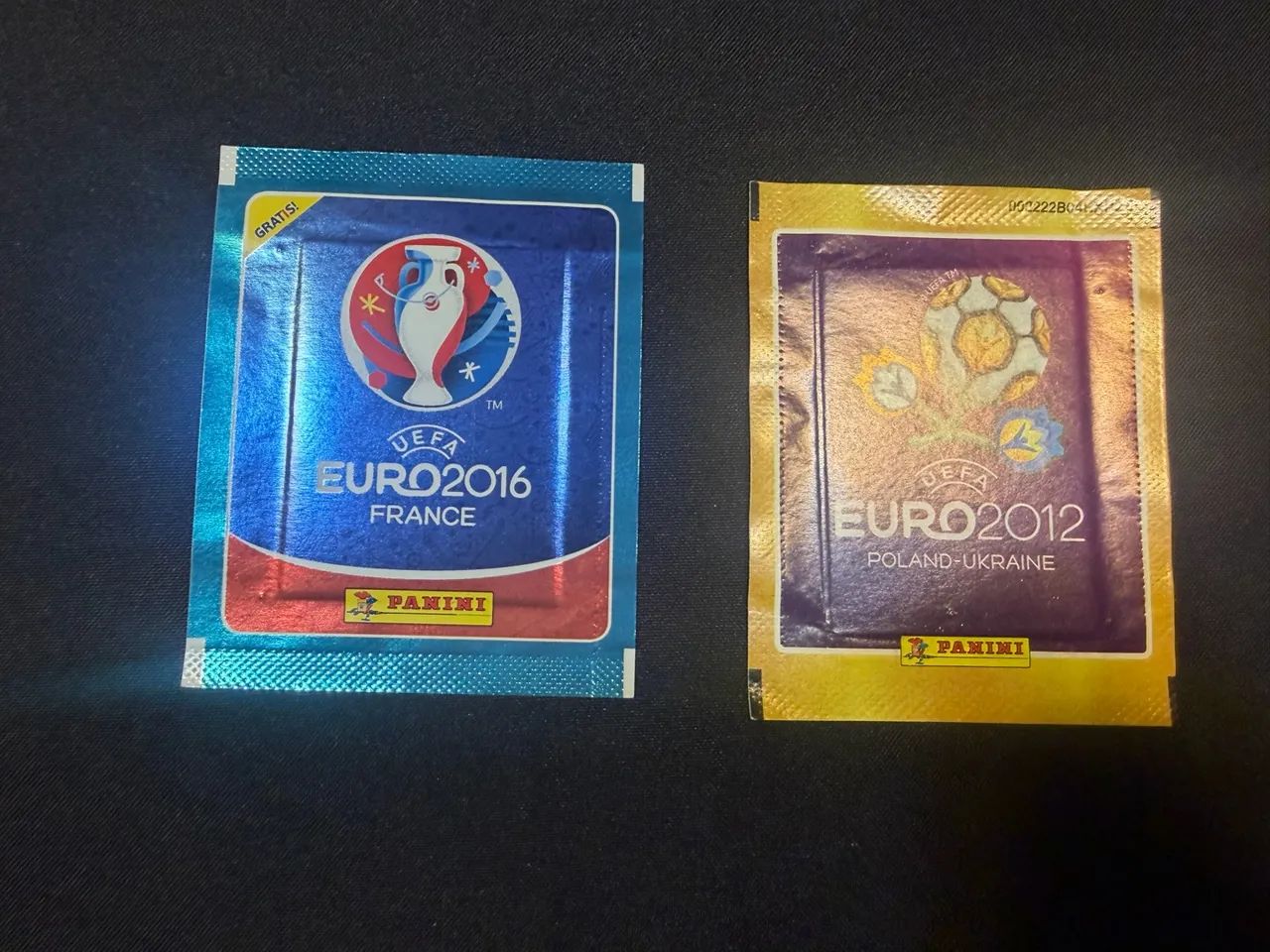 Pacote de Figurinhas Lacrados - Euro 2012 e 2016