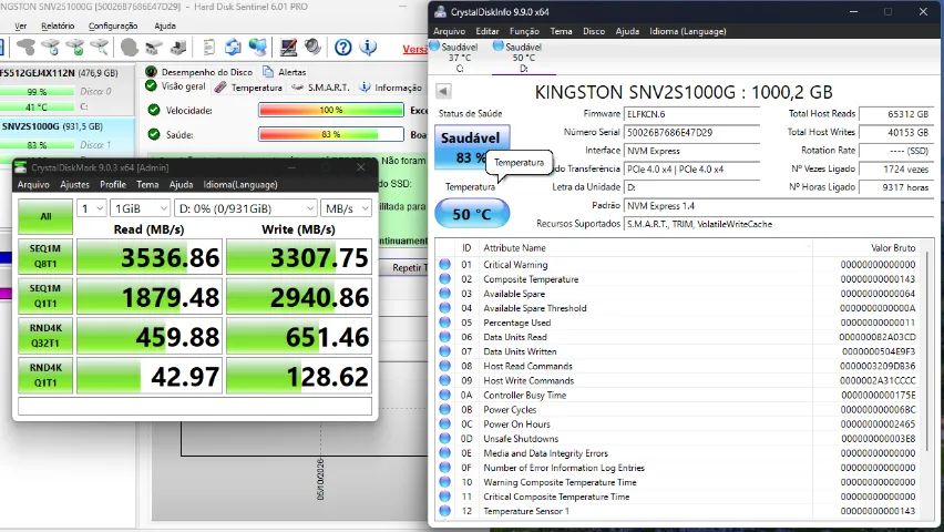SSD kingston 1 TB gen4 - Foto 3