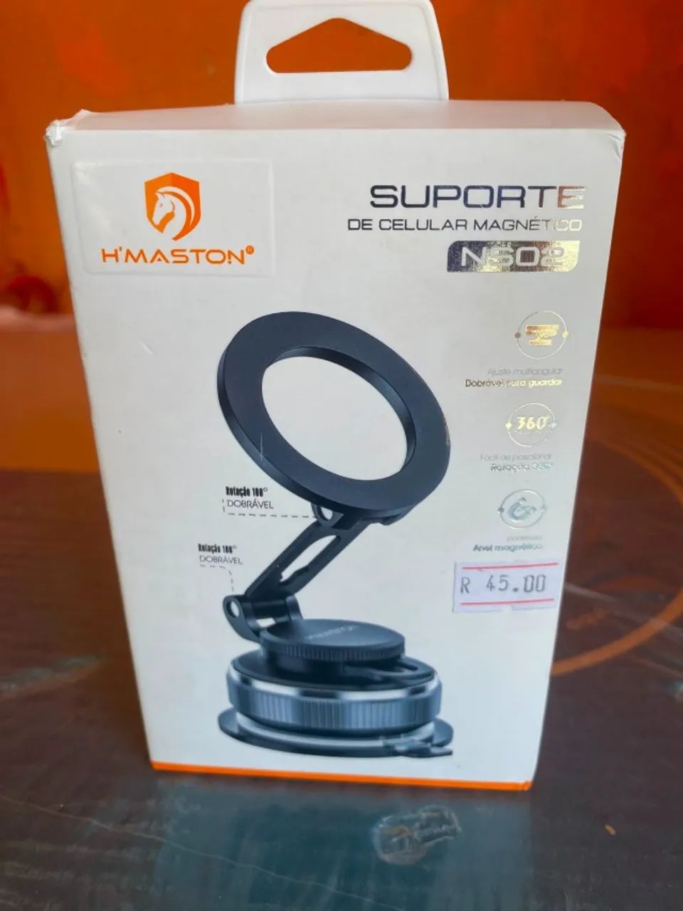 SUPORTE DE CELULAR MAGNÉTICO VALOR 45,00