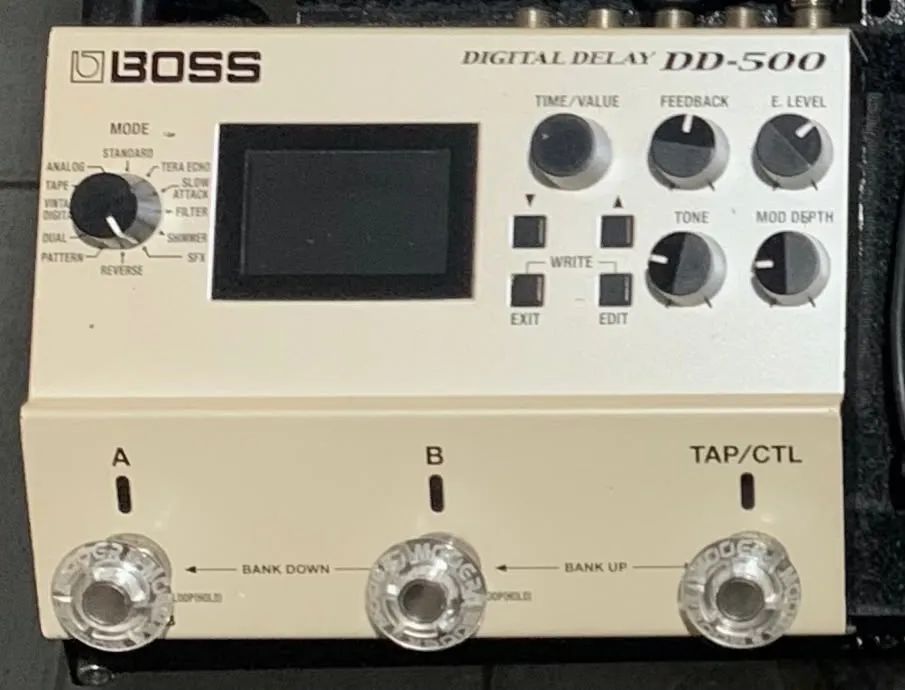 Boss dd500 delay