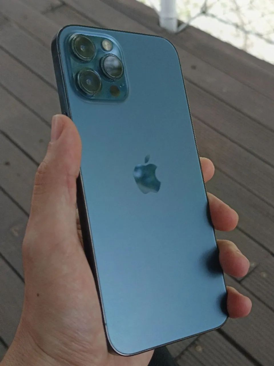 Iphone 12 Pro Max - 256GB - Pacific Blue - Faço OLX PAY