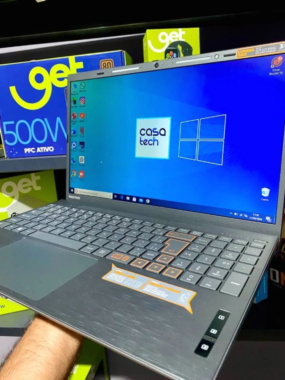 Notebook Celeron 4GB SSD 128GB 15,6" Windows 11 Para Estudos e Trabalho Belém - Foto 2