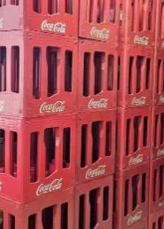 Caixa para 9  garrafas de Coca Cola Retornavel 2 Litros, Com e Sem Garrafas  - Foto 4